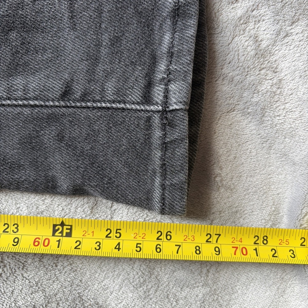 Madewell Mid-Rise Kick Out Jeans Womens 27 Black Dark Denim - Picture 5 of 7